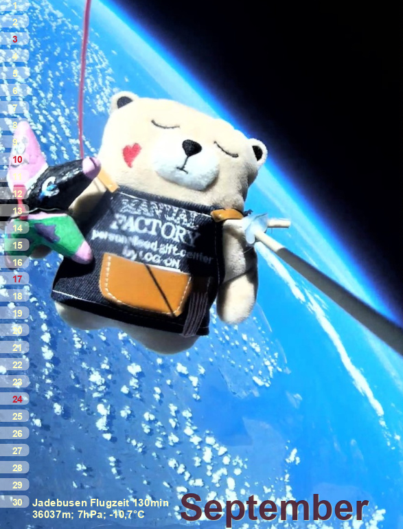 Stratofisch-Kalender 2023 wieder erhältlich #163 - strato-fisches Webseite!