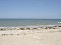 Plage de cabourg.