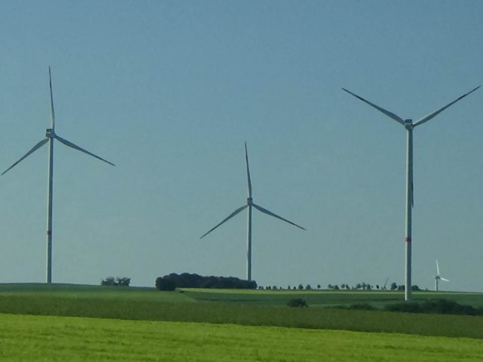 Windkraftanlagen!