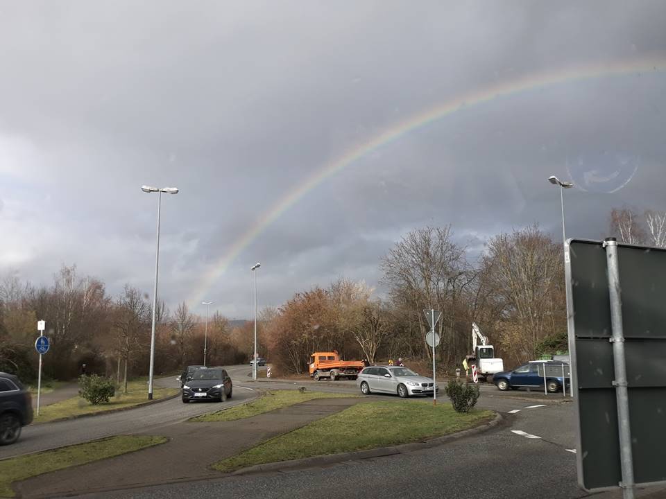 Ein Regenbogen!