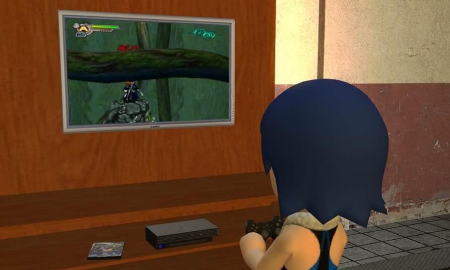 Lelia hat "Spaß" mit Mega Man X7.