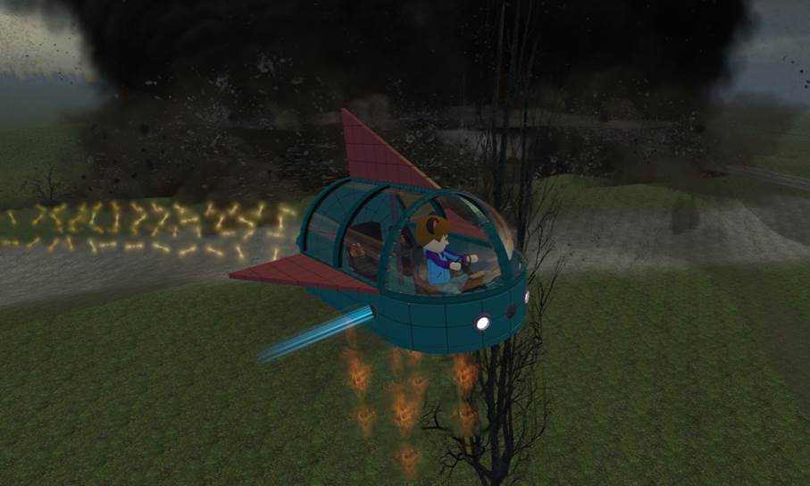 Ich teste meinen verbesserten Flieger mit Tornados!