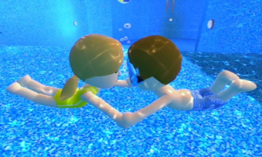 Ich und Jessica unterwasser!  <3
