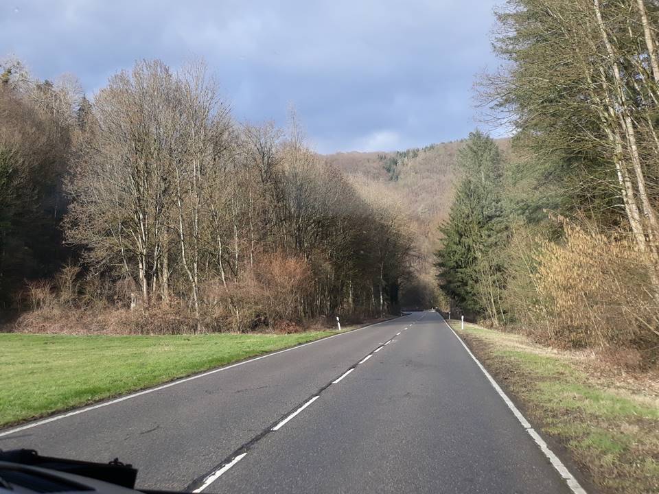 Netter Anblick bei der Fahrt nach Hause.