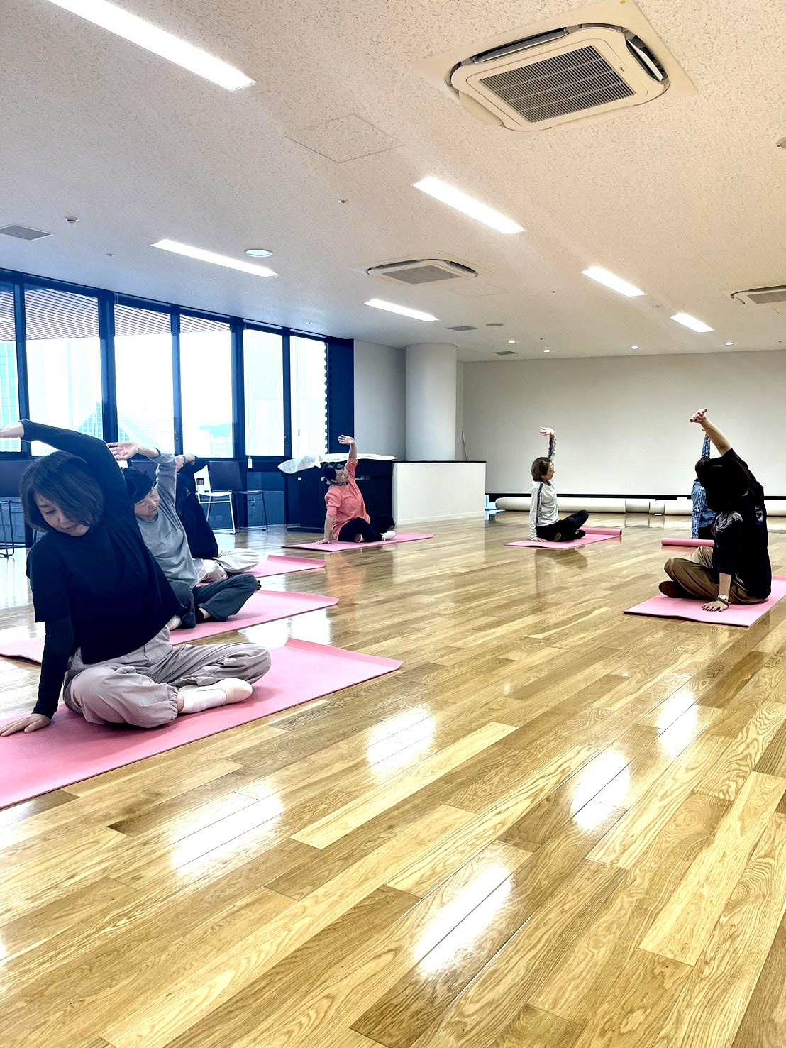 中央区あじさい講座 真由太極拳教室  お問い合せTEL：078-945-7925