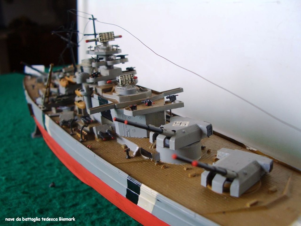 nave da battaglia "Bismark" WW2