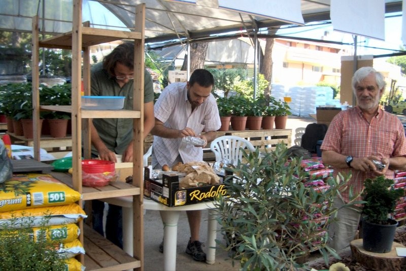 Mostra micologica a Torvajanica del 16 giugno 2012 presso il vivaio Crescenzo