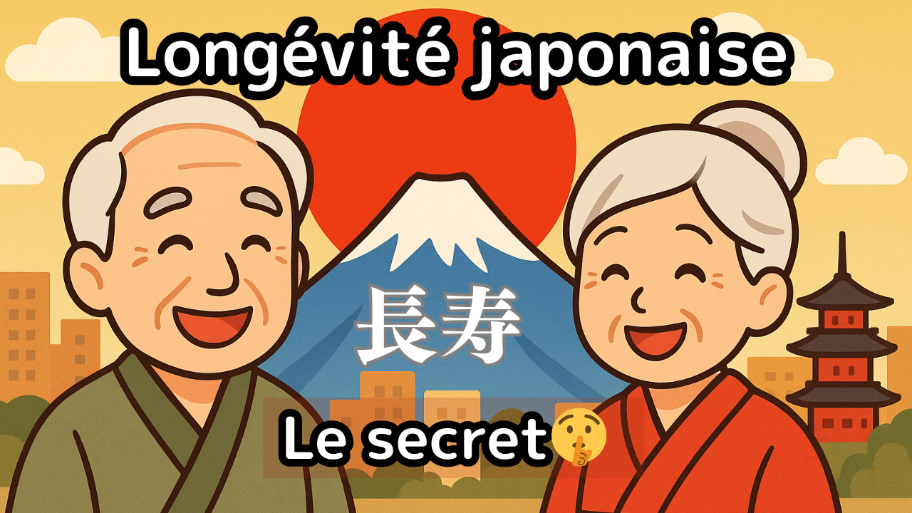 #5-15 Secret de longévité japonaise : Japonais facile pour les débutants JLPT N4  Compréhension orale en japonais Cours de japonais