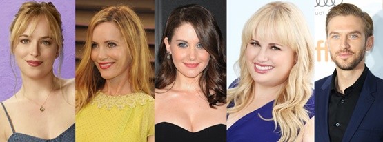 Dakota Johnson - Leslie Mann - Alison Brie - Rebel Wilson - Dan Stevens