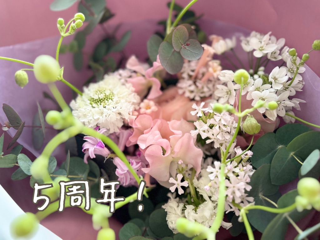 ■整理のタネ5周年&誕生日を迎えました