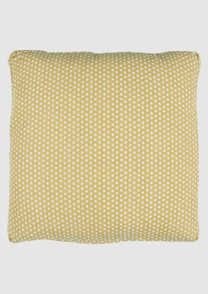 jaune pois blancs