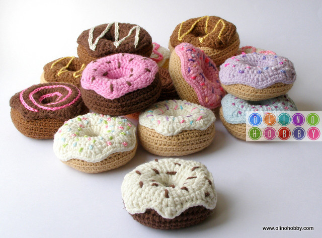 Crochet donuts