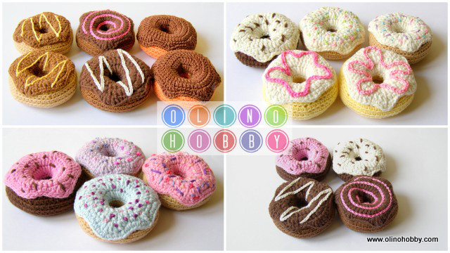 Crochet donuts