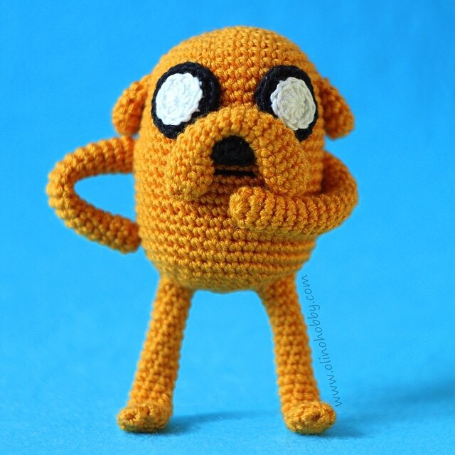 Crochet Jake The Dog Adveture Time