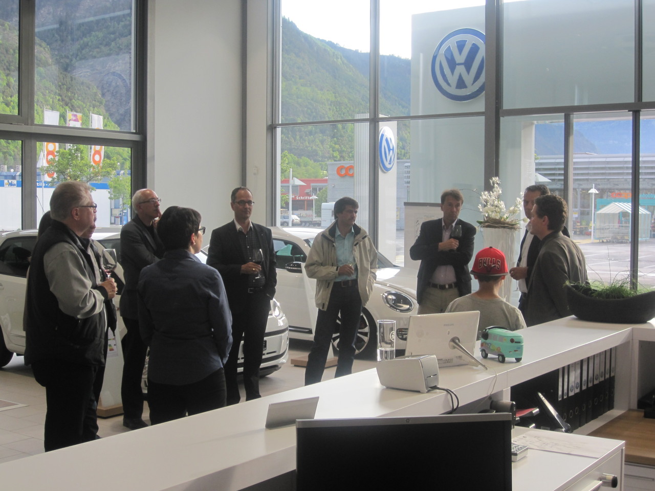 Besuch bei der Garage Atlantic in Gamsen, 16. Mai 2013