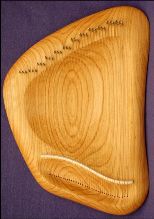 an old copy in cherry with remarkable wood grain