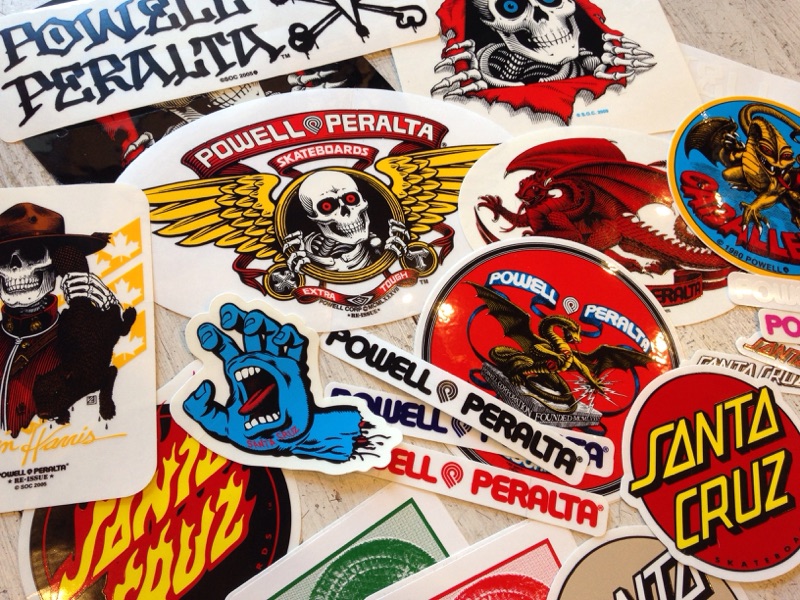 OLD SKATE STICKER - SKY newtype shop OLD SKATE STICKER - SKY newtype shop