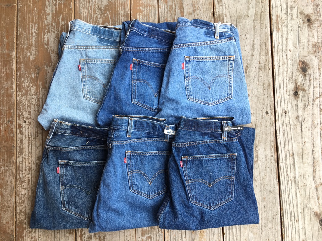 Remake 2 for 1 Denim 5p Pants - SKY newtype shop Remake 2 for 1 Denim 5p Pants - SKY newtype shop
