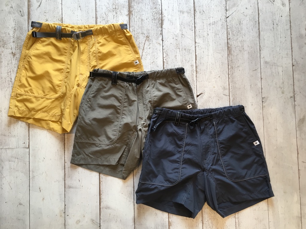nylon climbing short pants SKY newtype shop