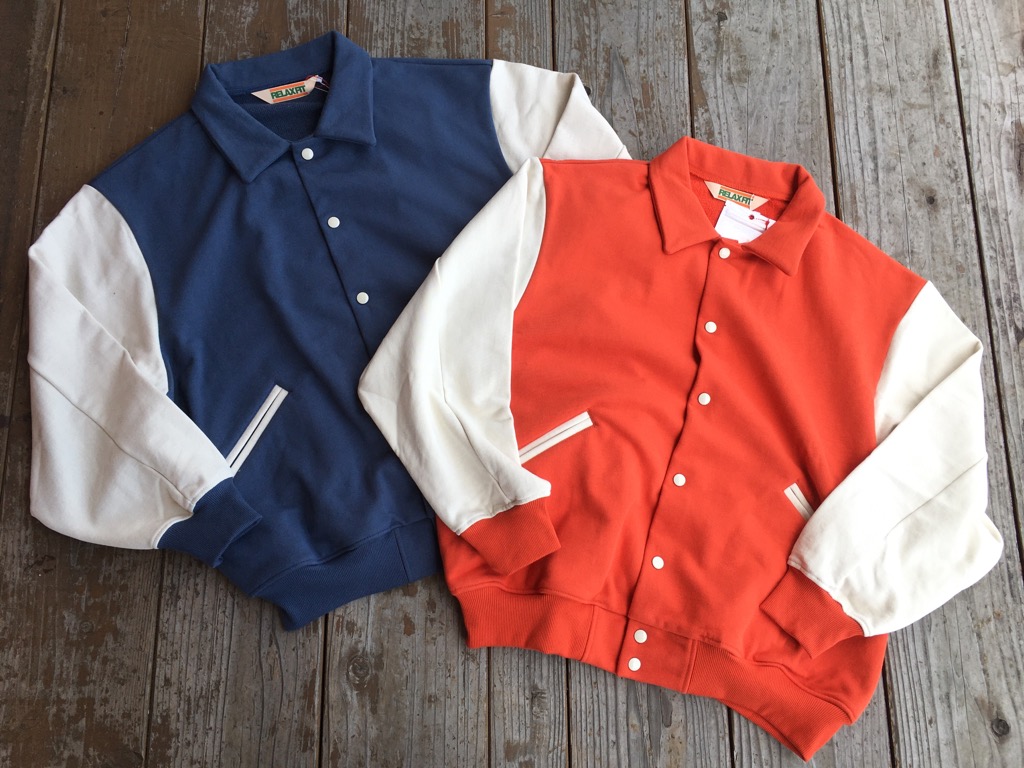 ジャケット・アウター RELAXFIT Soft dry sweat stadium blouson Soft Dry Sweat Stadium Blouson - SKY newtype shop