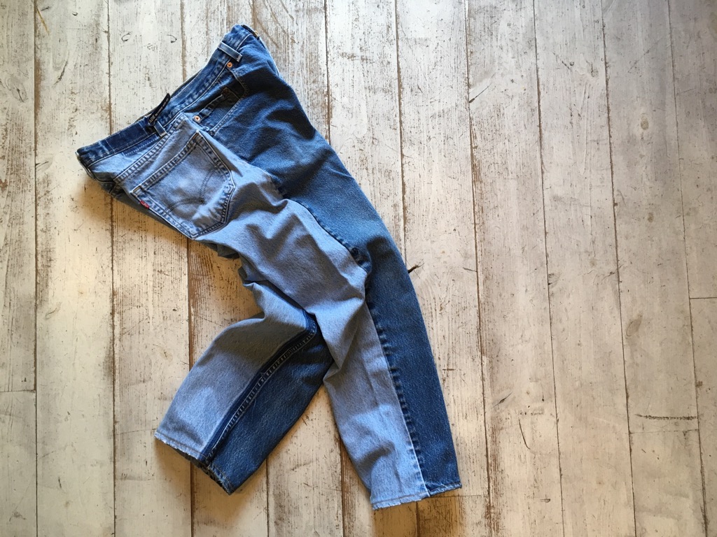Remake 05 2 for 1 Denim Pants - SKY newtype shop