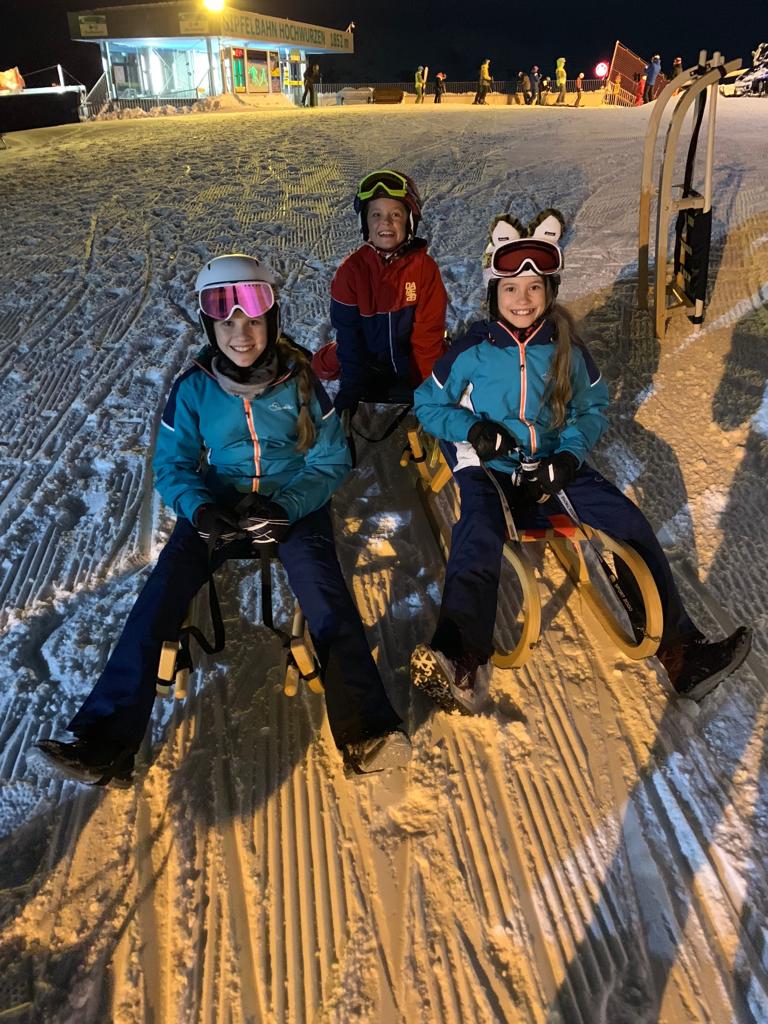 Nachtrodeln auf der Hochwurzen