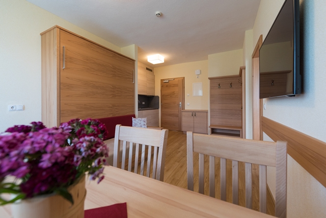 Wohnzimmer im Appartement Planai