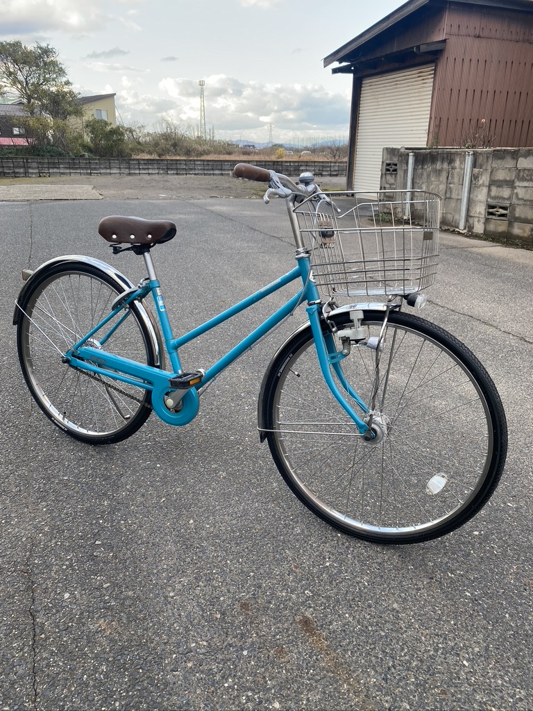 【整備済中古車】アルミフレームシニア用自転車 整備済中古車】アルミフレームシニア用自転車