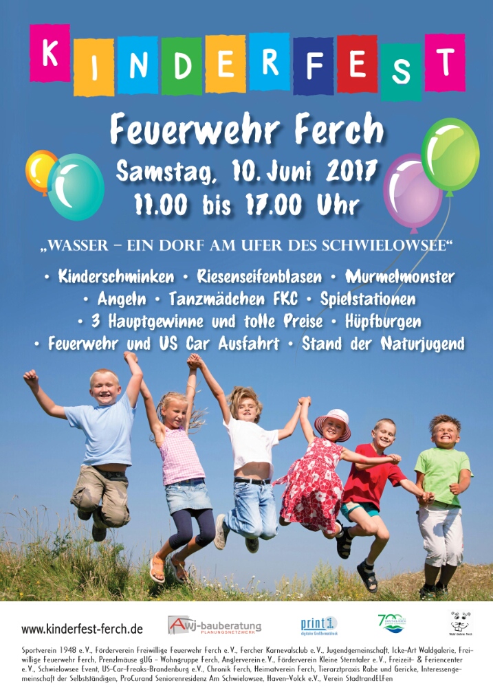 Plakat Kinderfest 2017