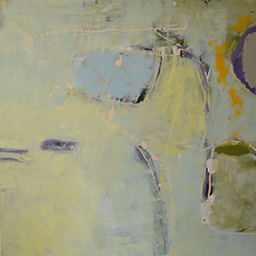 "Mikrokosmos", 2014, 80 x 80 cm, Acryl auf Leinwand