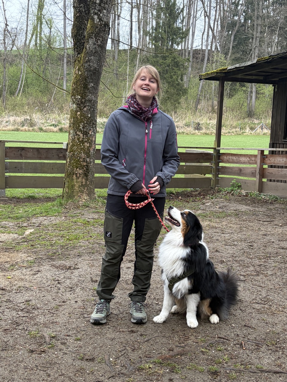 Michelle mit Balu