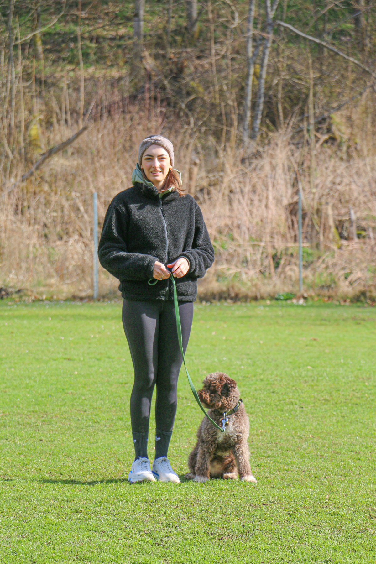 Louisa mit Flora