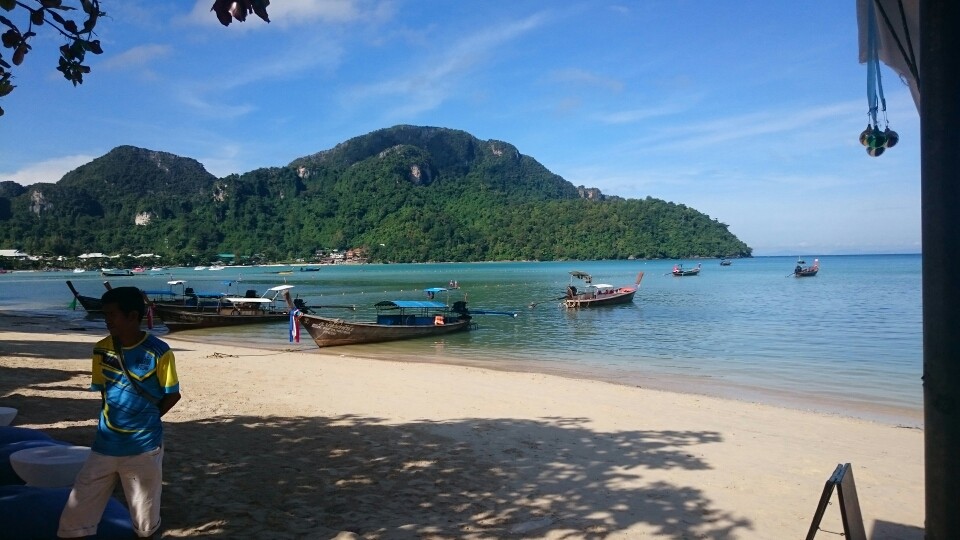 ....früh morgens am Strand...