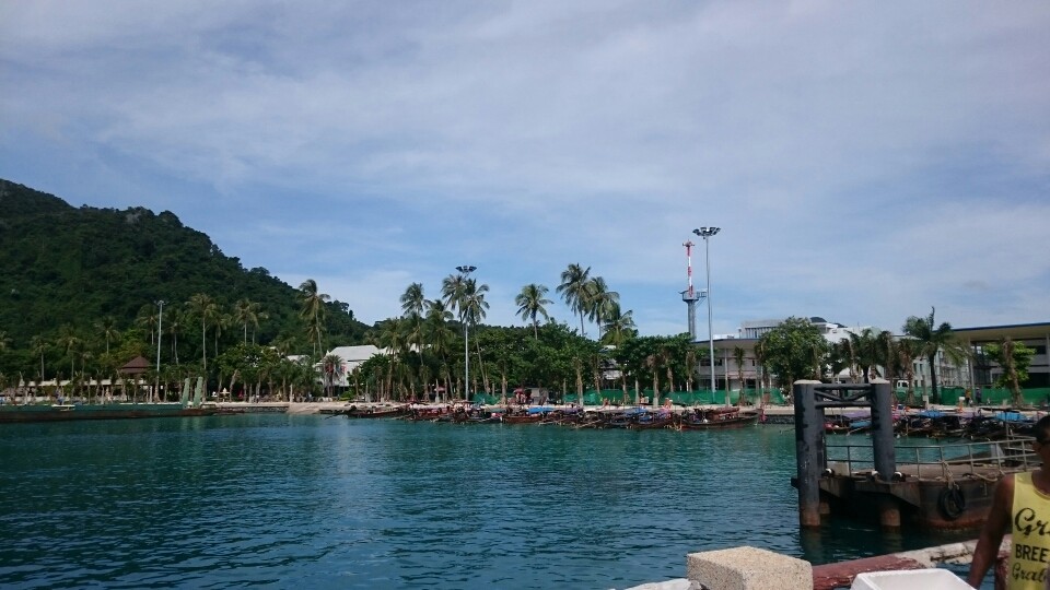 ...sind wir auf Kho Phi Phi angekommen...