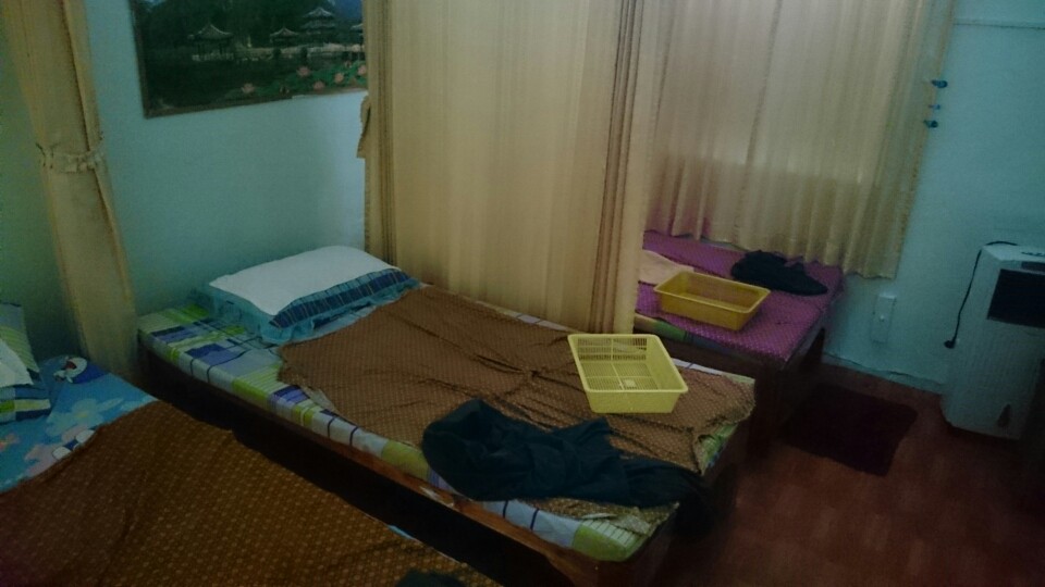 .....und gleich die erste Thaimassage👍