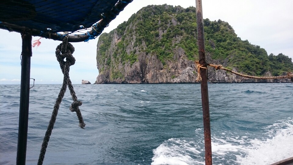 ...und raus aufs Meer...