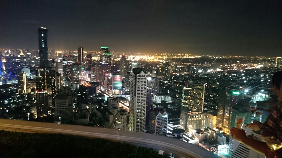 Zuerst mal in die skybar aus Hangover 👍