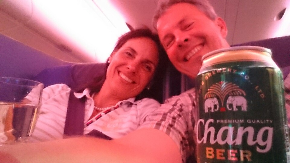 .....den Gedanken mussten wir uns erst mal schön trinken....