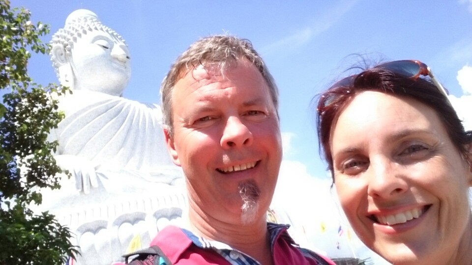 Selfie mit Big Budda....