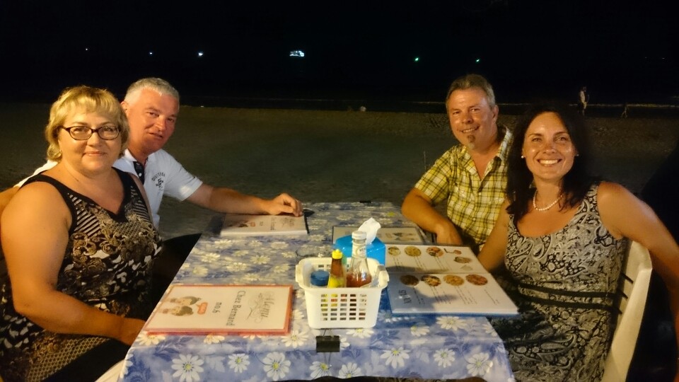 ...und mal wieder ein leckeres thailändisches Essen genießen...