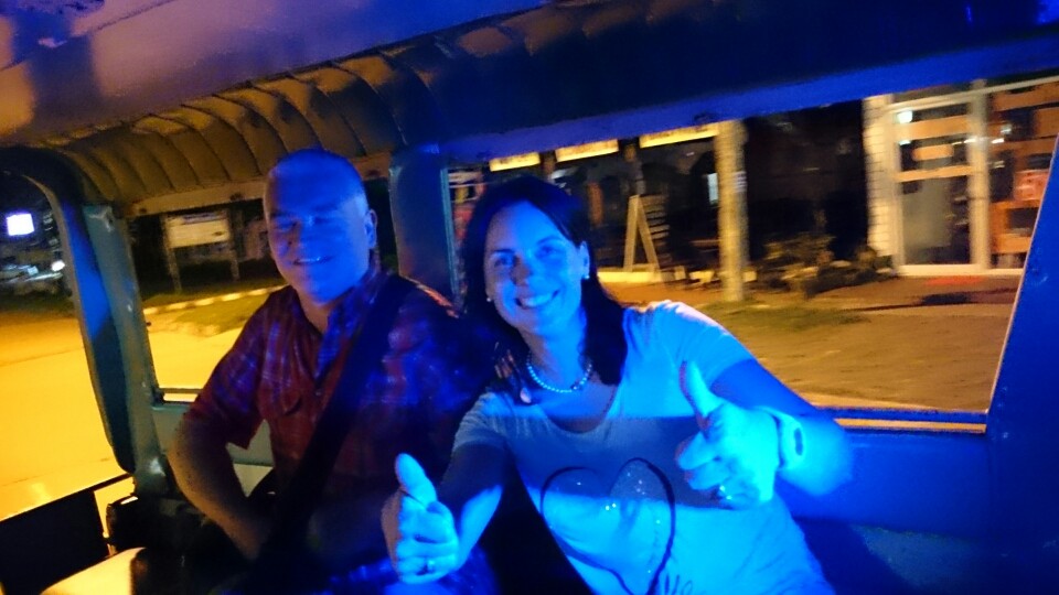 ...und mit dem Pickup wieder ins Twin Lotus...