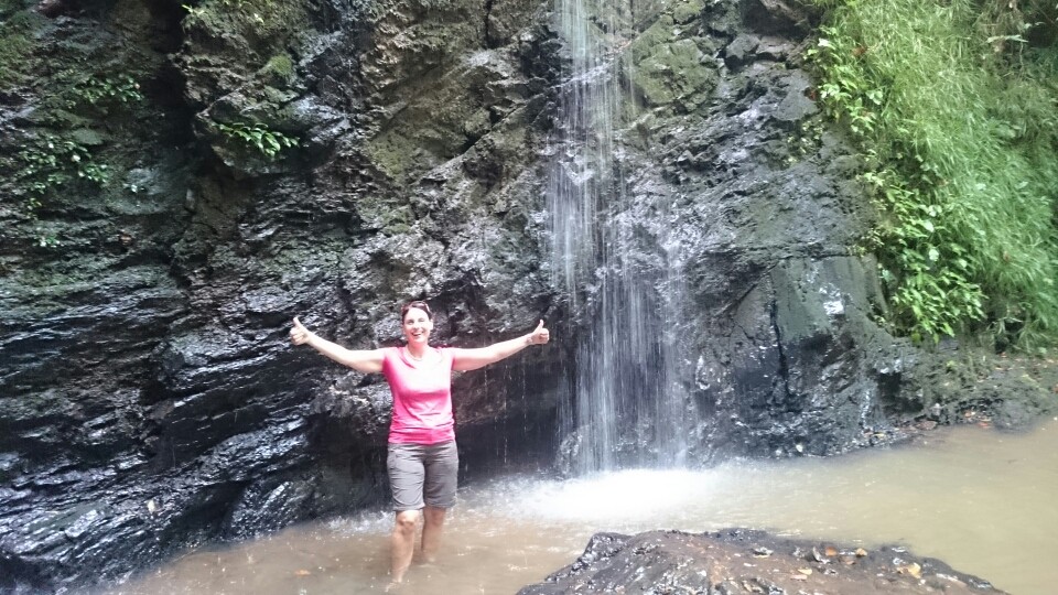 ...wo Maria fast geduscht hätte.