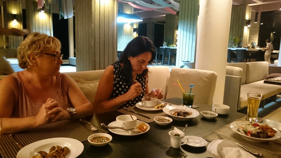 Noch ein zweites Abendessen👍