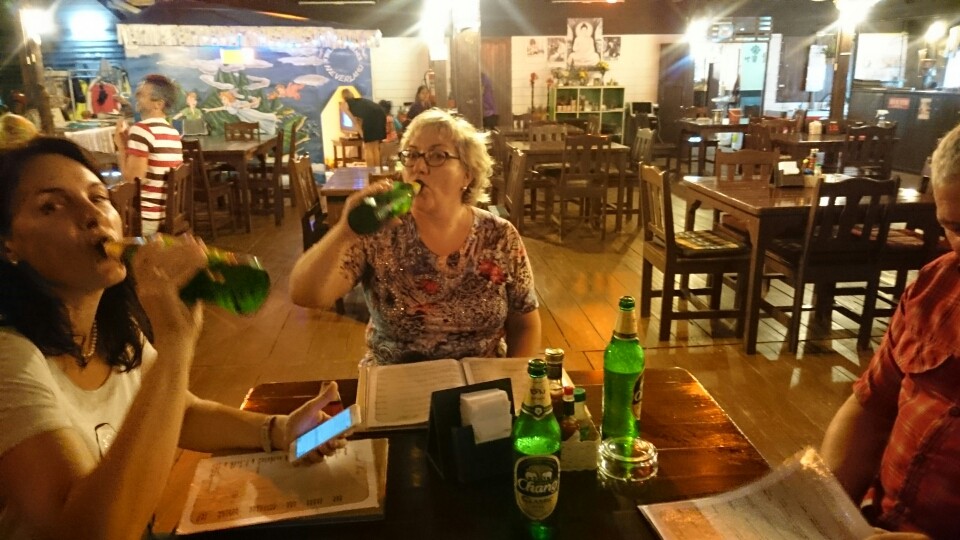 Lecker Essen und Trinken und dann... 