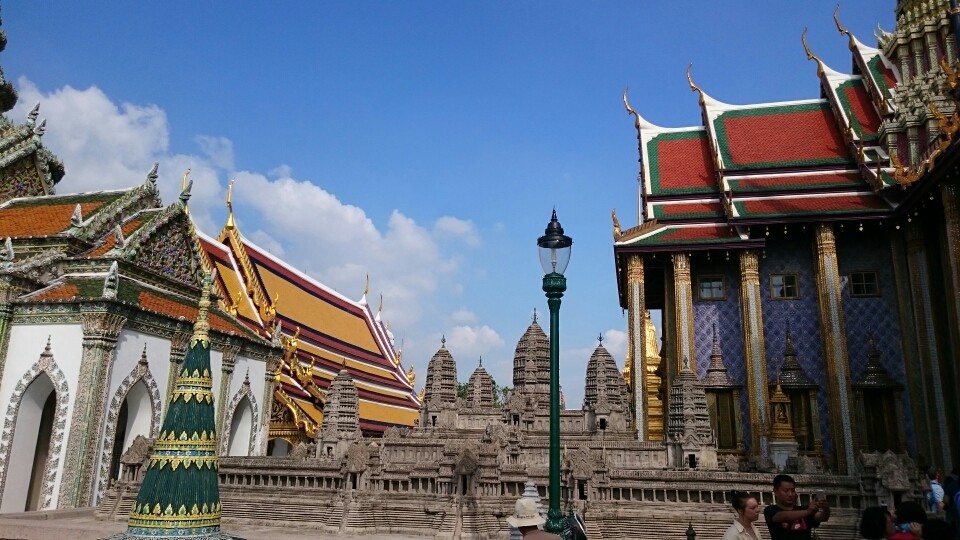 ...der Tempel ist Teil des Königpalastes....