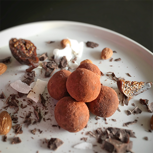 Rezept: Rohe Paleo Energiebällchen