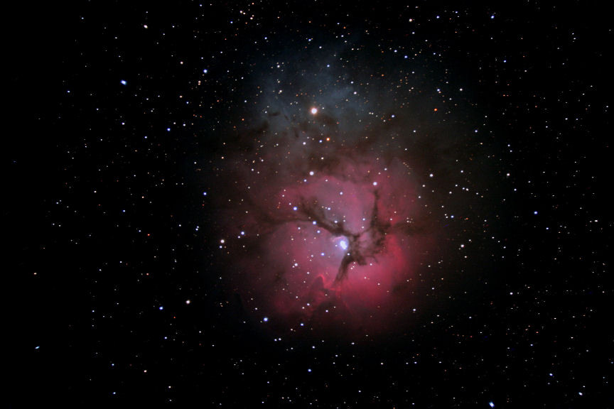 Trifid Nebula, photo de Vincent Limea