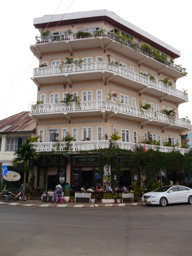 Unser Hotel in Pakse Laos