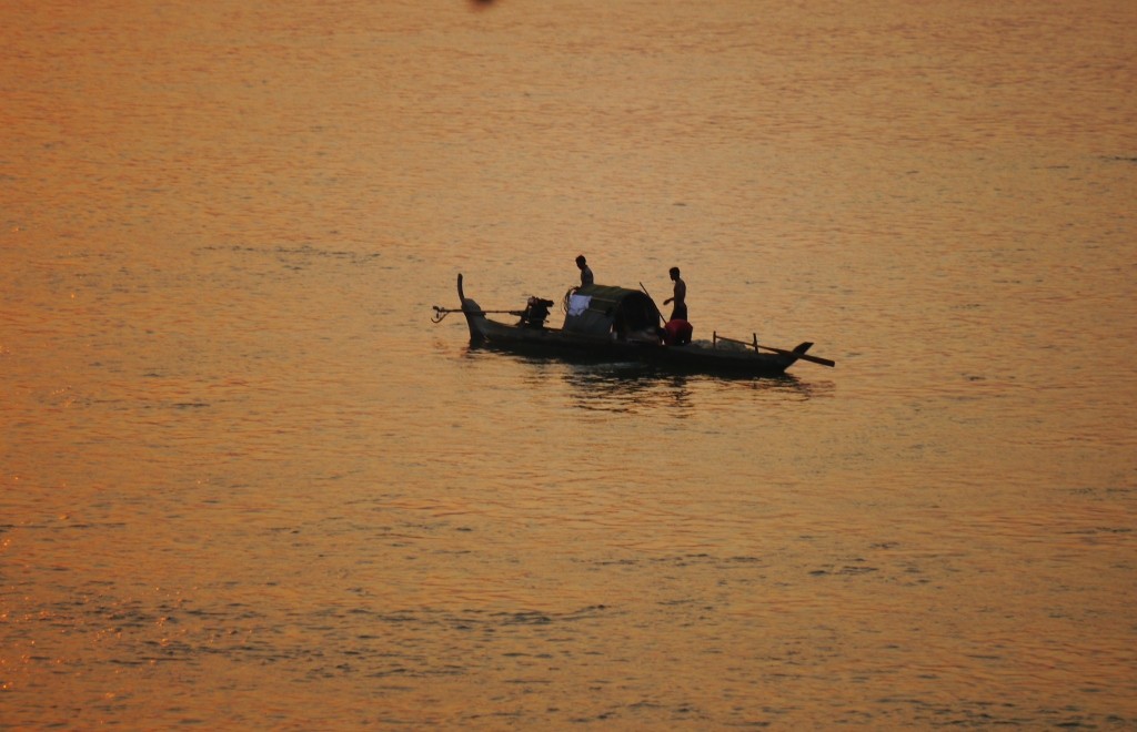 Mekong im Abendlicht