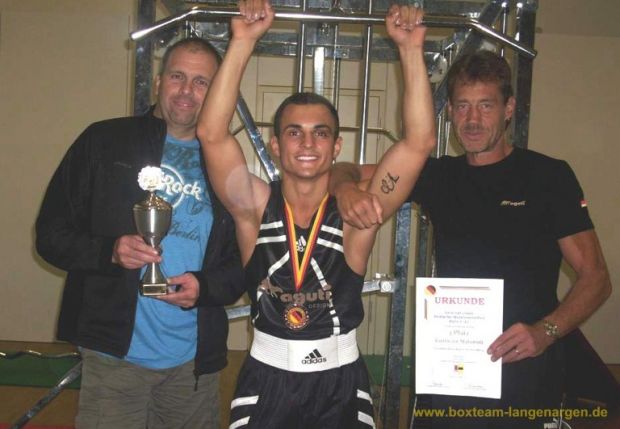 3. Platz DM 2016, Kushtrim Mahmuti mit Beppo und TOM